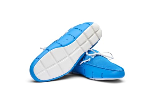 Image of SWIMS Braided Lace Loafer for Men, Breathable Slip On Water Friendly Driving Shoe, Lightweight Mesh Upper, Drainage Sole