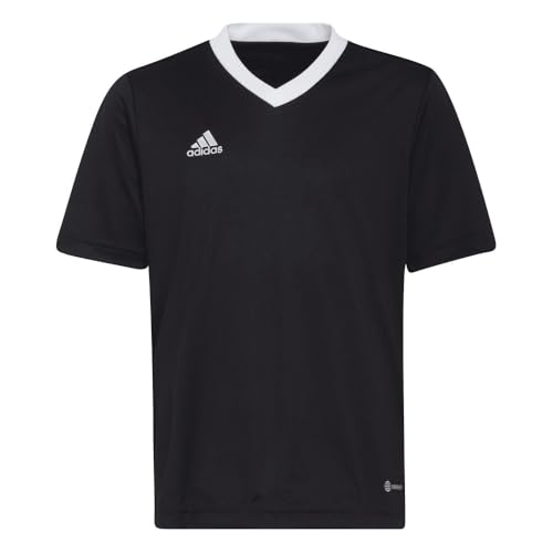 adidas Unisex Kinder Entrada 22 Jersey, Black, 11-12 Years