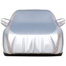 Car Cover Compatible with Mercedes-Benz S-Class 560SEC 560SEL 560SL 1986-1991, Car Covers Windproof Waterproof for Automobiles UV Protection Car Tarpaulin Full Exterior Covers, Outdoor Indoor