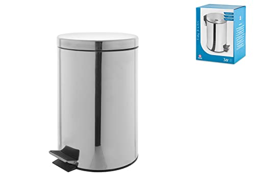 Ho-Me In Rombo Cubo Basura Pedal Cono 3 L Cover