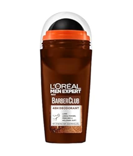 L'Oréal Men Expert Barber Club Lot de 2 déodorants roll-on 50 ml