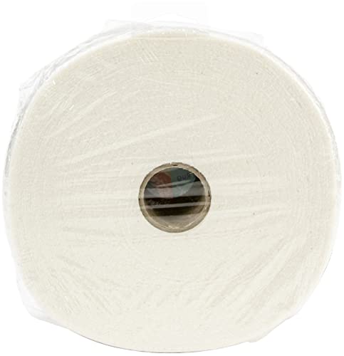 BOSAL Katahdin On-A-Roll 100% Organic Cotton Batting-2.5\" X25yd, Off White - Thumbnail 2