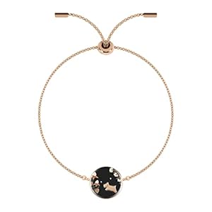 RADLEY Ladies 18ct Rose Gold Plated Blac...
