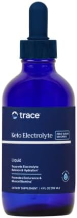 Trace Minerals Keto Electrolyte Drops with Magnesium, 4 fl oz, 24 Servings