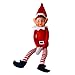 GLOW Wholesale Elves Behavin Badly 12 Inch Long Leg Soft Body Vinyl Face Elf with Hat
