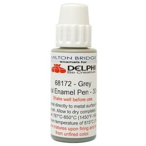 Grey Metal Enamel Pen - 30 Ml