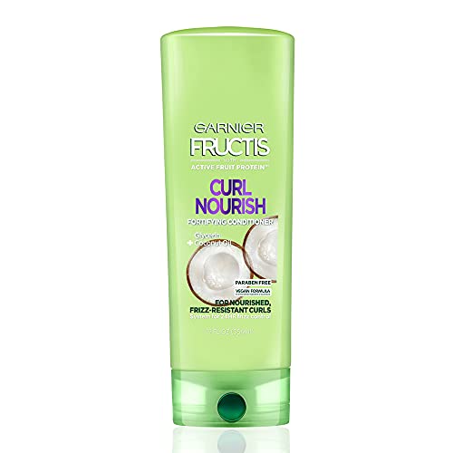 Garnier Hair Care Fructis Triple Nutrition Curl Nourish Conditioner, 12 Flu