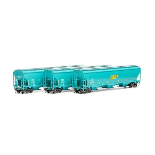 Athearn HO Trinity 3-Bay Hoppers DJTX # 1 3 ATHG97149 HO Rolling Stock