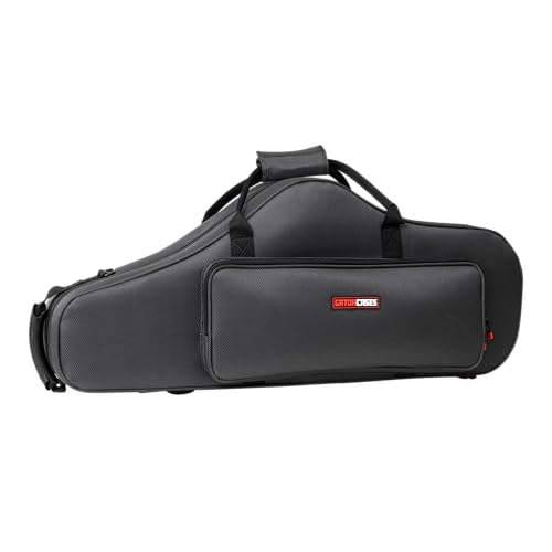 Gator Cases Adagio Series Shaped EPS Polyfoam Capa Leve para Sax Tenor Bb; (GL-TENORSAX-S23)