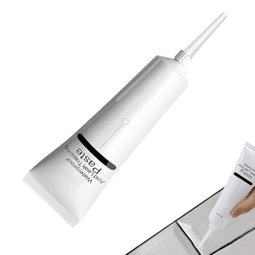Sellador impermeable, revestimiento impermeable, 150 ml, impermeabilización para baño, pegamento central, pegamento para techos, revestimiento aislante impermeable para techos