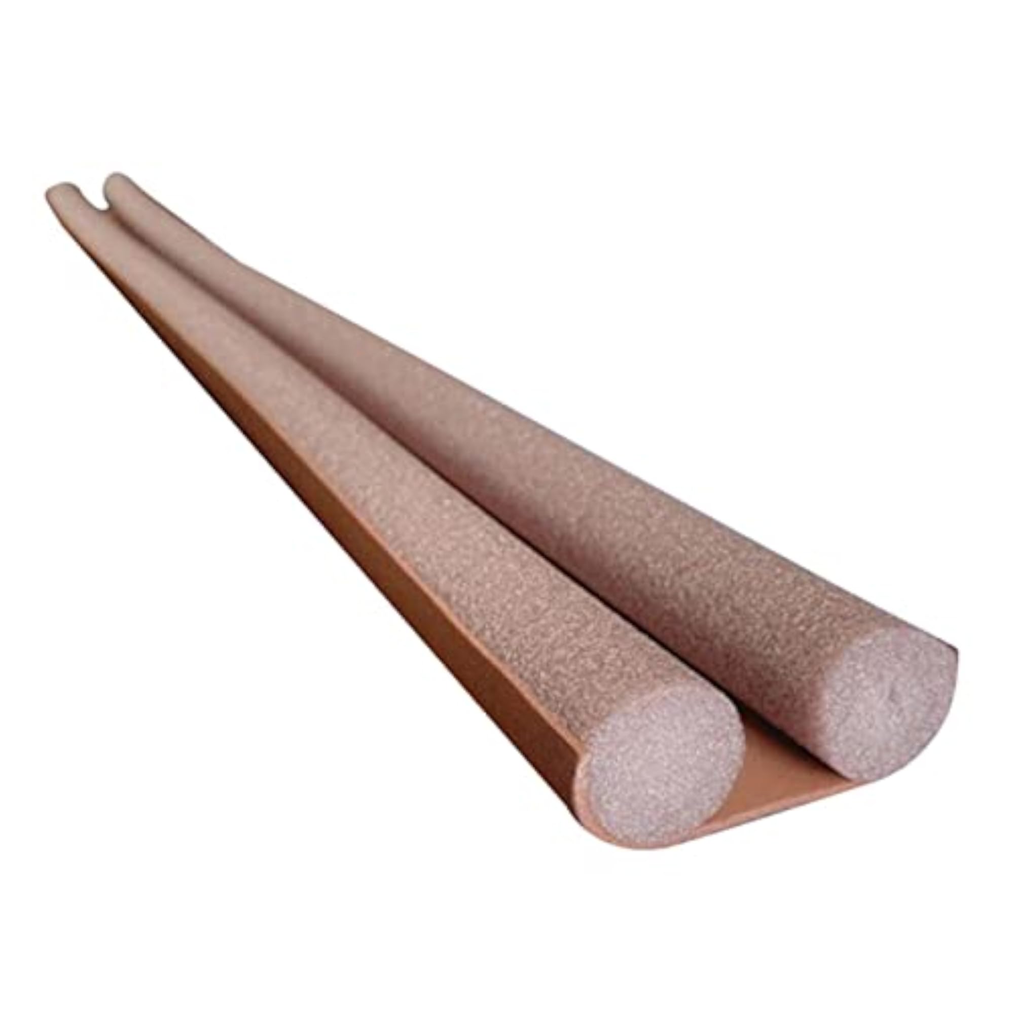 Door Draft Stopper Weather Strip, Brown