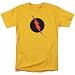DC Comics Reverse Flash T Shirt and Exclusive Stickers (X-Large)