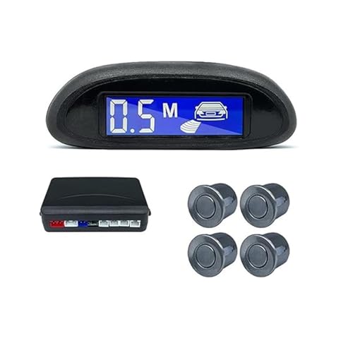 Évitez les chocs arrière avec le kit capteurs de stationnement Parktronic LCD 12V gris