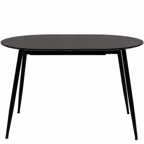 Ovaler ausziehbarer Esstisch Trisens Rodrigo 120-180 x 80 cm