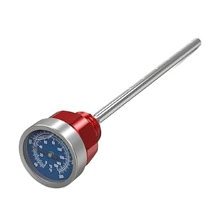 Niyade XR650L Ölthermometer 1993-2024 Rot