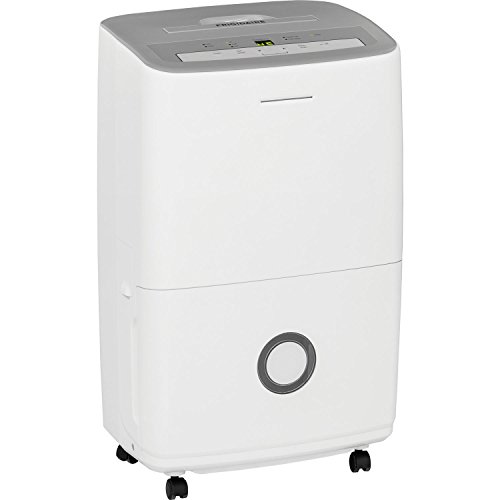 Frigidaire 50-Pint Dehumidifier, Gray & White