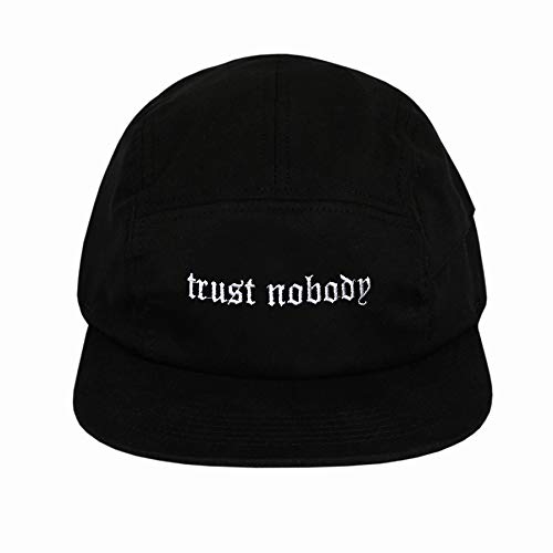 Boné Five Panel Preto Trust Nobody (Único, Preto)