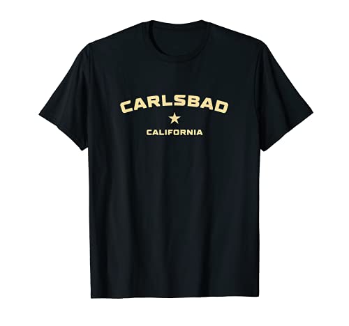 Carlsbad California CA Maison de San Diego Home State Holiday T-Shirt