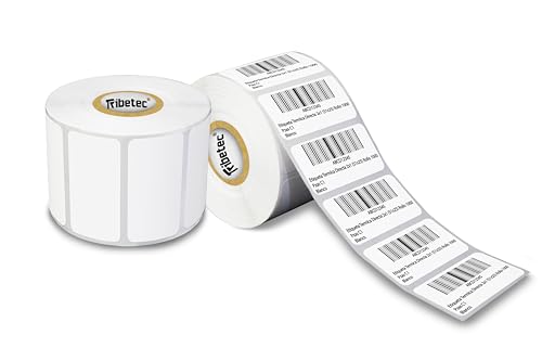 Catálogo de Material para etiquetado que puedes comprar esta semana. 39 Etiquetas térmicas directas de 2x1 pulgadas (51x25 mm) para etiquetado de producto, código de barras, rollo C/ 1000 etiquetas autoadhesivas, para impresoras Ribetec, Zebra, TSC,...