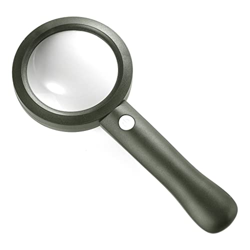 Loupe portative HD 75 mm éclairage LED USB pour identification précise - 2