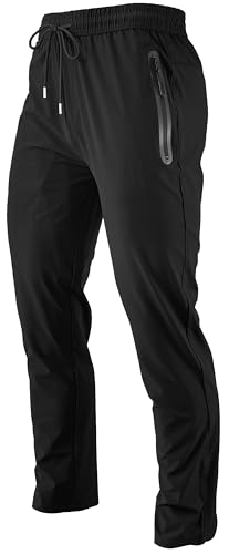 Men's Quick Dry Hiking Running Pants with Pockets
