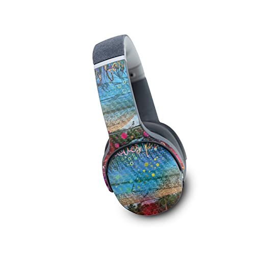 Image of MightySkins Carbon Fiber Skin Compatible with Skullcandy Crusher Evo Wireless - Tropical Resort | Protective, Durable Textured Carbon Fiber Finish | Easy to Apply