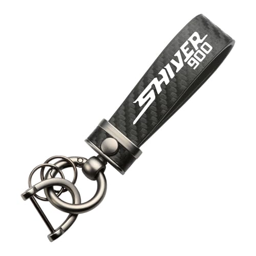 XIXIMOTO Für SHIVER900 Shiver 900 Motorrad Schlüsselanhänger Zinklegierung Kohlefaser Geschenke