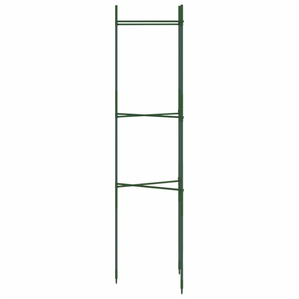 2-częściowa klatka na pomidory, 116 cm, stal z powłoką PE, łącznik PP, regulowana podpórka do pomidorów, ogórków, fasoli i róż w ogrodzie i szklarni