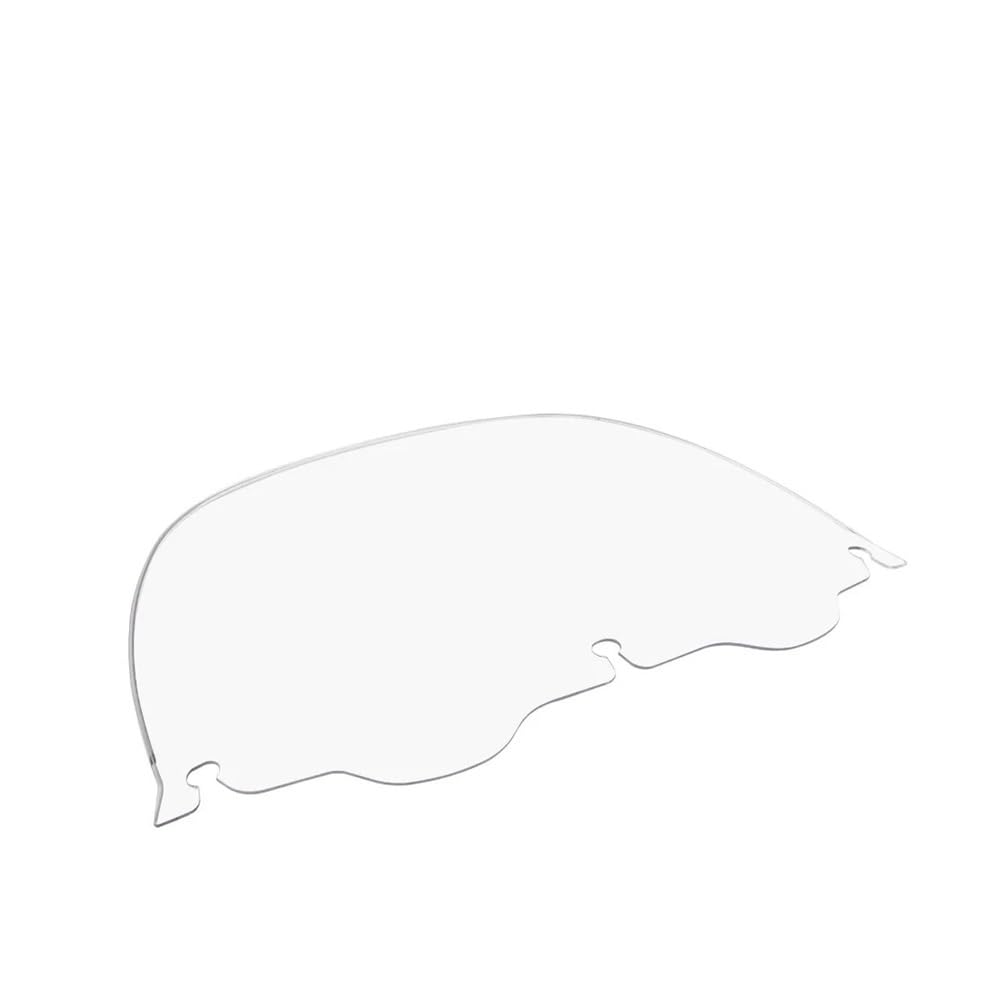 D'écran Déflecteurs Moto Séparateur De Vent De Pare-Brise Ondulé pour Moto, 13 Pouces, pour pour Touring Glide 1997 – 2013, Pièces De Déflecteur De Moto Transparentes