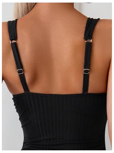 OYOANGLE Women's One Piece Slimming Swimsuit Drawstring Tummy Control Bathing Suits Swimwear4