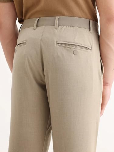 Image of Rare Rabbit Regular fit Plain Trouser