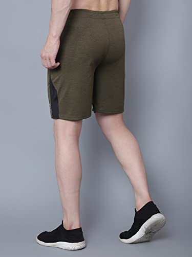 Image of John Ally Mens Gym Shorts Built with Durable Both Sider Zipper Pocket and Moisture Wicking Fabric for Workout, Yoga, Running and Lounge wear.