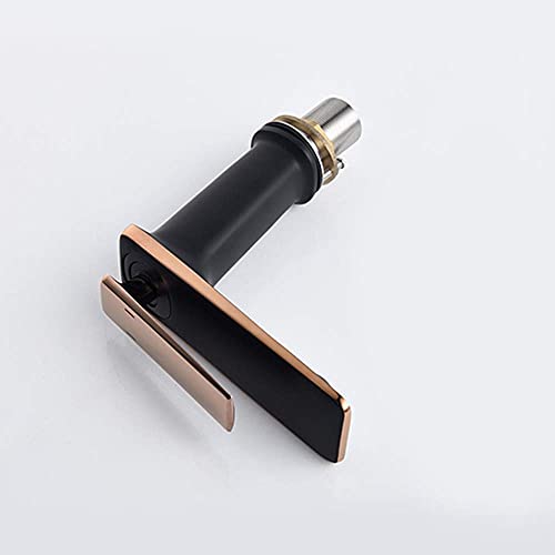 Robinet de lavabo noir mat pour remplacer un mitigeur usé - 4