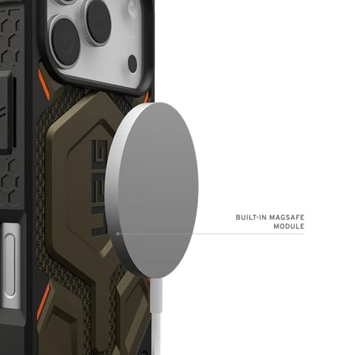Image of Urban Armor Gear UAG Pathfinder Magnetic Compatible, Rugged Shockproof Anti-Slip Military Grade Protective Case /Cover Designed for iPhone 17 Pro (2025) - Cloud Blue