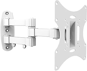 conecto Wandhalterung für TV Geräte/Monitore mit 58-107cm (23-42"), VESA 200x200, neigbar: +/-20°, schwenkbar: +/-90°, Wandabstand: 10-39, 3 cm, Traglast max: 30kg, weiß, SA-CC50254-V2