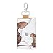 RLDOBOFE Mother And Child Rats Leather Key Case,Fashionable Credit Card Holder Slim Multi Card Keychain Pouch Travel Portable Keychain Wallet