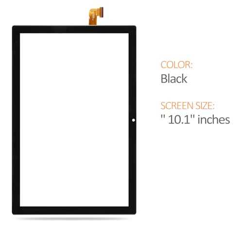 Olivechard for 10.1 inch Vortex BTAB10 BTAB 10 Touch Screen Panel Digitizer Front Panel Glass kit | High Sensitivity Replacement Touchscreen - Thumbnail 4