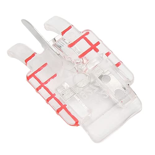 Pie prensatela 1/4 para máquina de coser 1 pieza acero inoxidable miniatura 4