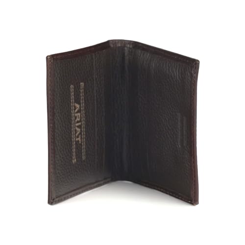 ARIAT Money Clip Southwest Fabric Wallet, Brown4