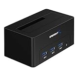 Sabrent USB 3.0 To 2.5-Inch SATA Hard Drive Enclosure Case (for 9.5mm, 12.5mm 2.5-Inch SATA-I, SATA-II, HDD and SSD) Black (EC-TB4P)
