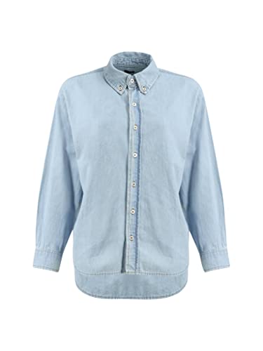 Chemise en jean fille LTB Risa G aux finitions denim premium