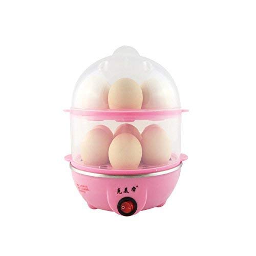 Multi-Function Electric 2 Layer Egg Boiler Cooker & Steamer 14 Egg Cooker.(Double Layer) Multicolor-picture-21