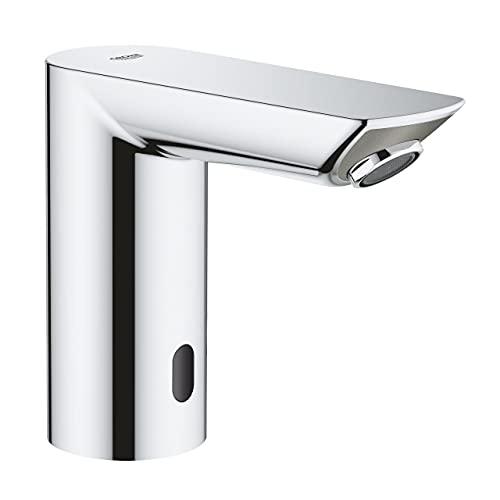 Grohe 36452000 Baucosmo Rubinetto Elettronico per Lavabo con Comando ad Infrarossi, Nero