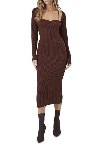 Forever 21 Women's Shrug & Sweater Cami Dress Set