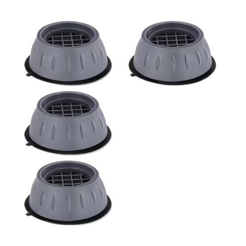 Coussinets de pieds pour machine à laver et sèche-linge - Kit de 4 pièces noires antidérapantes