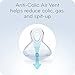 NUK Smooth Flow Anti Colic Baby Bottle, 10 oz, 4 Pack, Blue Elephant,4 Count (Pack of 1)