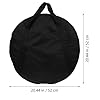 Vaguelly Wear Resistant Cymbal Storage Bag 20 Inch Durable Oxford Instrument Carrying Pouch with Handheld Tote Design for Secure Musical Instrument Protection #1