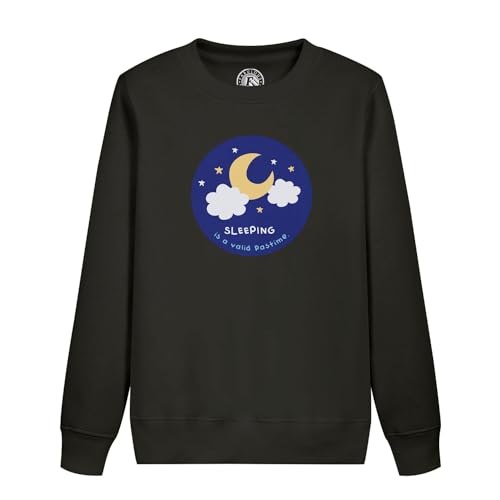 Sweatshirt enfant sleeping is a valid pastime illustration humour