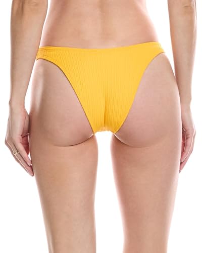 Image of California High Leg Bottom - Sunflower Pucker Rib