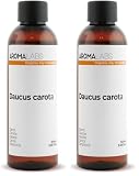 Bio - Macerato oleoso Carota - 100mL - 100% Puro, Naturale e Certificato Cosmos - Aroma Labs (Marchio Francese) (Confezione da 2)